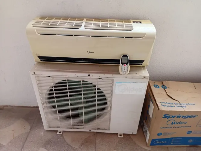 Ar condicionado midea funcionando perfeitamente