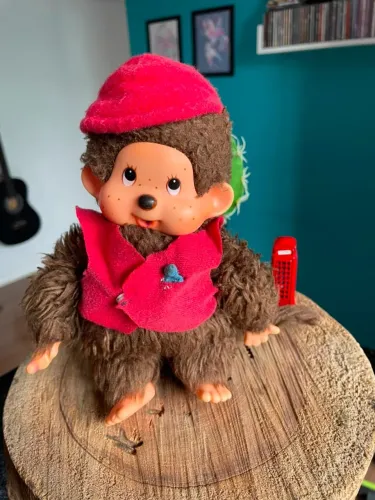Boneco Pelúcia Macaco Tiko Estrela Anos 80 - Usado