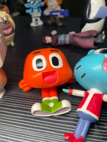 Brinquedos Mc Donalds incrível mundo de gumball