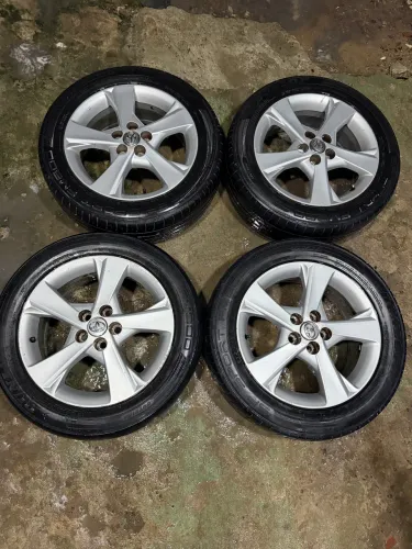 Rodas 5x100 Corolla troco em peças de som