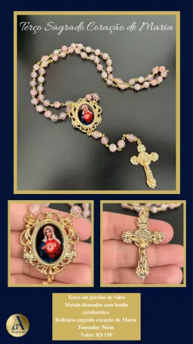 Terço Sagrado Coração de Maria