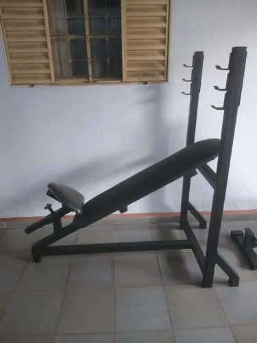 Supino musculação