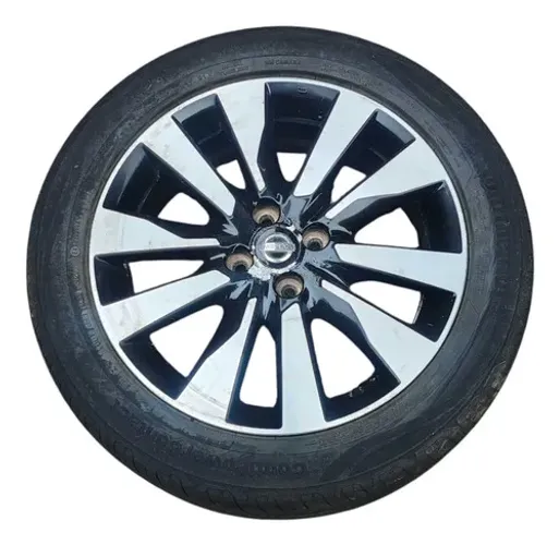 Roda Aro 17 C/pneu Nissan Kicks 2017/2019 Preto
