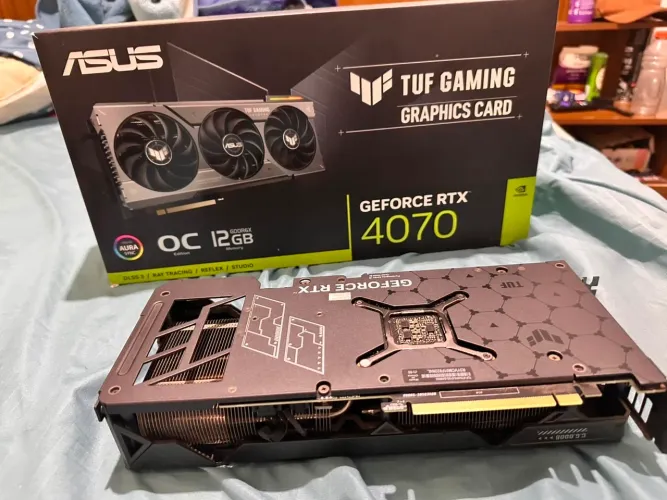 RTX 4070 12 gb ASUS TUF MELHOR VERSÃO SÓ VENDA NÃO BAIXO VALOR