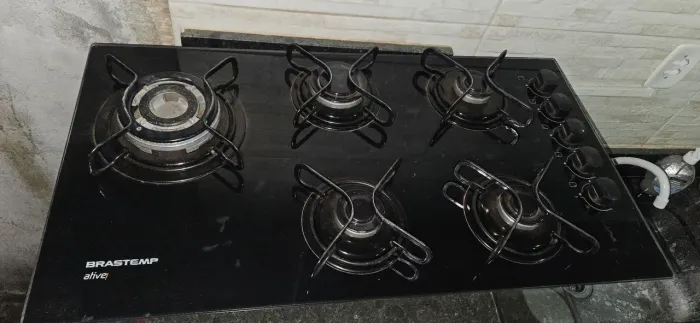 Cooktop Brastemp ative 5 bocas