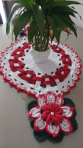 Kit de tapetes em croche avulsos