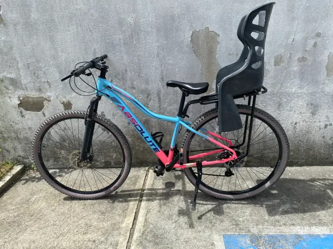 Bicicleta Absolute Wild Aro 29 + Cadeirinha Infantil - Excelente Estado