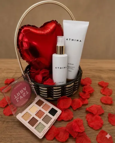 Kit Dia dos Namorados - Body Splash, Paleta de sombras e Hidratante
