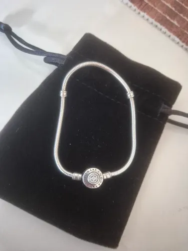 Pulseira de prata pandora