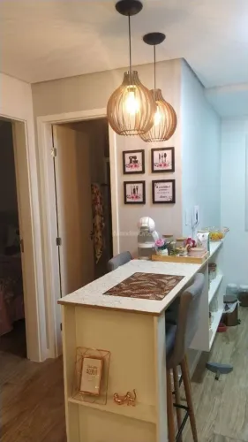 Apartamento com 2 dormitórios para alugar, 46 m² por R$ 2.250,00/mês - Condomínio Residenc