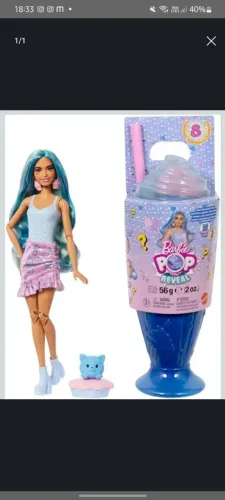 Barbie Doces reveal azul Nova