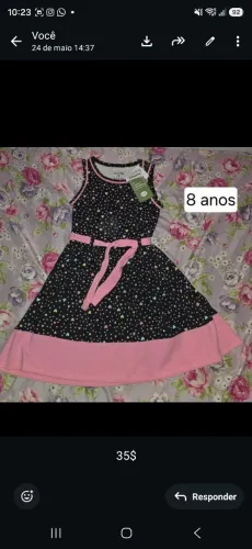 Vestido menina