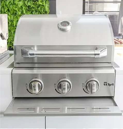 Churrasqueira a Gás Estilo Americana T-Grill 3 Queimadores