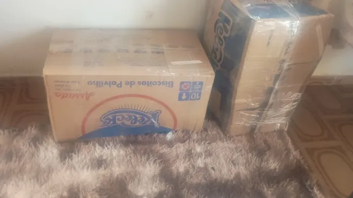 Uma caixa de forno