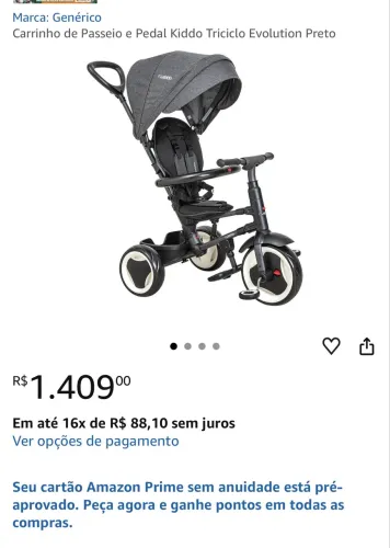 Carrinho de passeio Kiddo