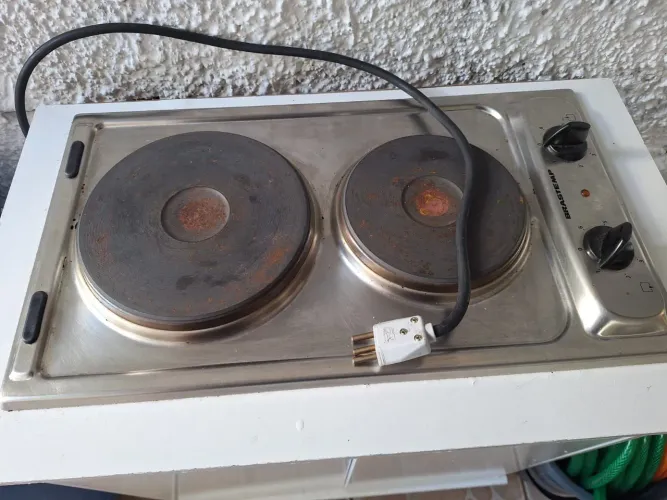 Cooktop Tramontina Inox Eletrico Domino 2er 30 Cor Prateado