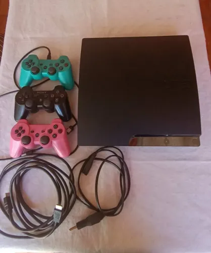 Console Sony Playstation PS3 Slim 160gb Preto (Usado)