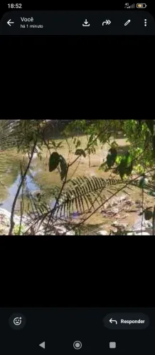 Terreno 12 X  84 em Paraty com vista e rio nos fundos 1008m2.
