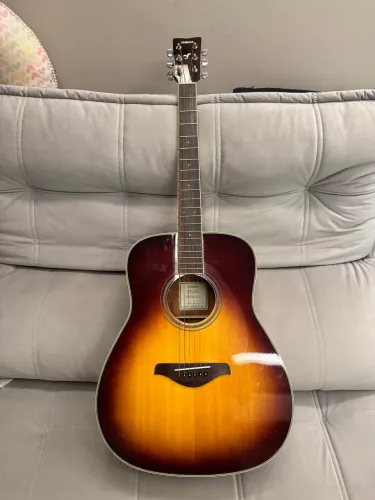 Violao Yamaha FG-TA TransAcoustic - Vintage Sunburst
