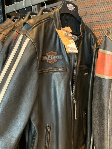 Jaqueta NOVA de COURO original HARLEY DAVIDSON nova com etiqueta tamanho XL
