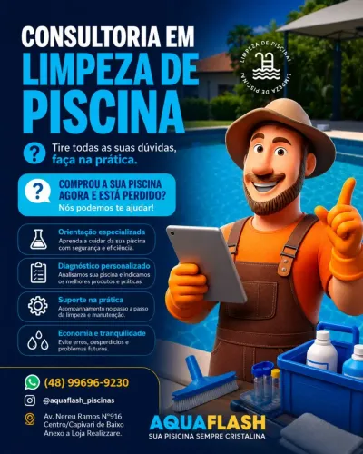 Consultoria em Limpeza de Piscina 