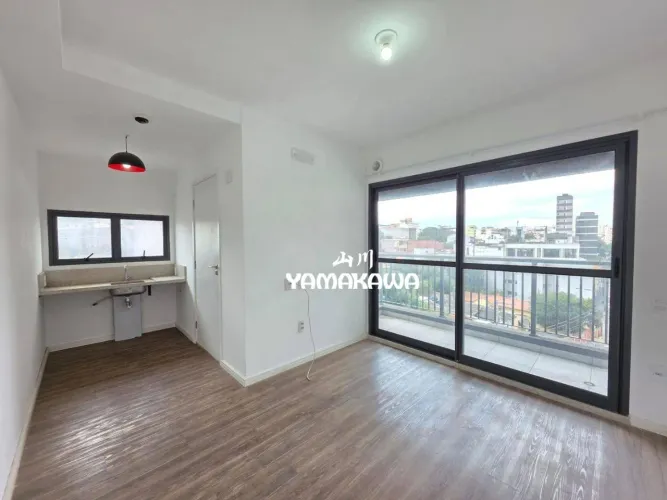 Apartamento com 1 dormitório para alugar, 23 m² por R$ 2.041,90/mês - Vila Guilhermina - S