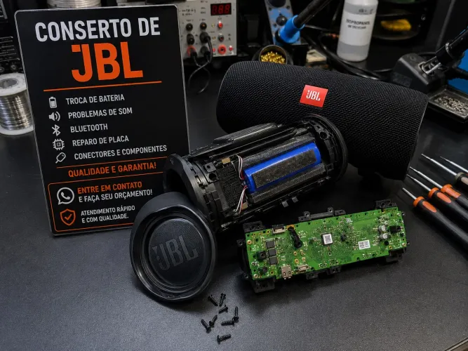 Conserto de JBL