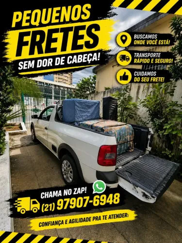 Frete e Pequenas Mudanças Tijuca 