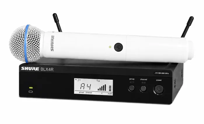 Microfone shure beta 58 branco