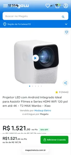 Projetor t4