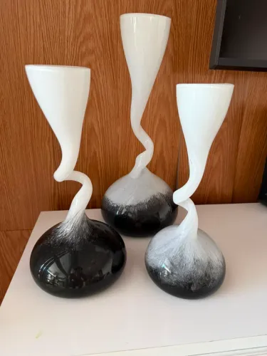 Trio de vasos Cristais de Gramado 