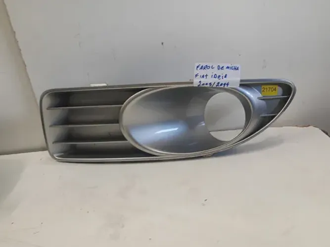 Moldura Farol De Milha Linea L.e Original 21704 Prateado Ambos Os Lados