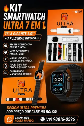 Smartwatch 7 in 1 ultra 49mm