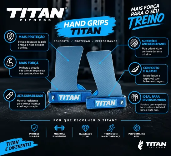 Hand Grip Titan BLUE