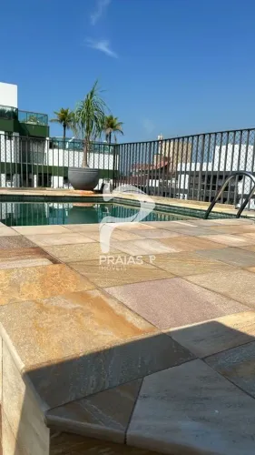 Cobertura com piscina, 3 dormitórios, Enseada, Guarujá