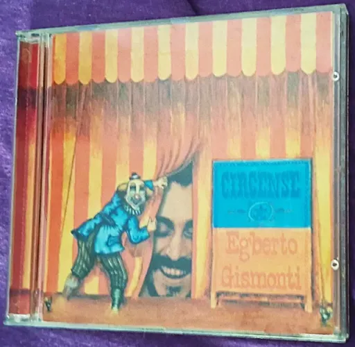 CD EGBERTO GISMONTI - Circense P1993 com encarte ótimo estado!