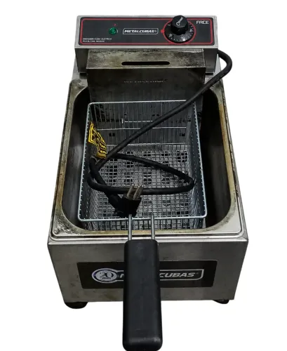 Fritadeira Elétrica 5 Litros Inox FRCE 5 G2 220V Metalcubas