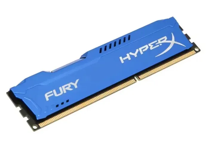 Memoria DDR3 Fury HyperX 1600Mhz 4GB C10 Azul
