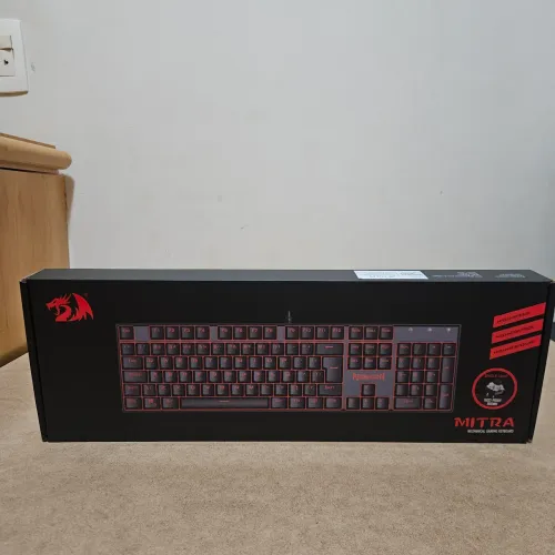 LACRADO Redragon TECLADO MECANICO MITRA SWITCH Preto