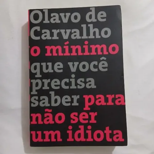 livro o minimo que você precisa saber olavo de carvalho