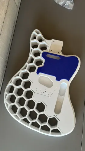 Corpo de guitarra 3D
