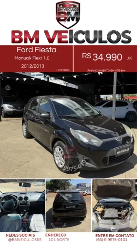 Ford Fiesta 1.0 8V Flex/class 1.0 8V Flex 5P 2013