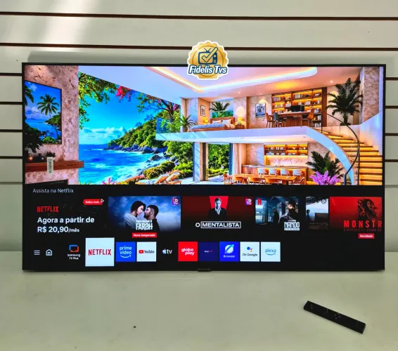 TV SAMSUNG 55 POLEGADAS SMART COMPLETA 4K