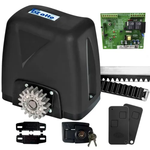 Portões automáticos com motor Rossi 