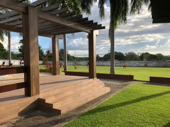 Lindo sítio em Ribamar com área completa de lazer com campo society quadra de vôlei Beach