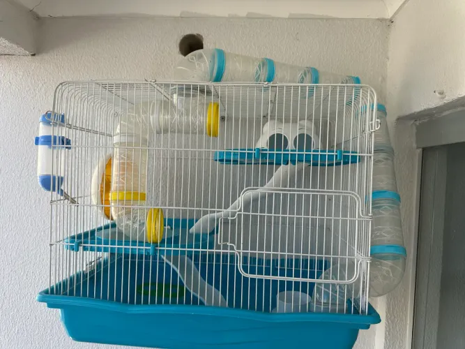 GAIOLA GRANDE DE HAMSTER
