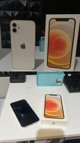 Vendo iPhone 12, 128 GB. Interessados, chamar no PV ou no WhatsApp: *