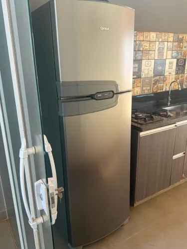 Geladeira Consul Frost Free Duplex 340L Inox