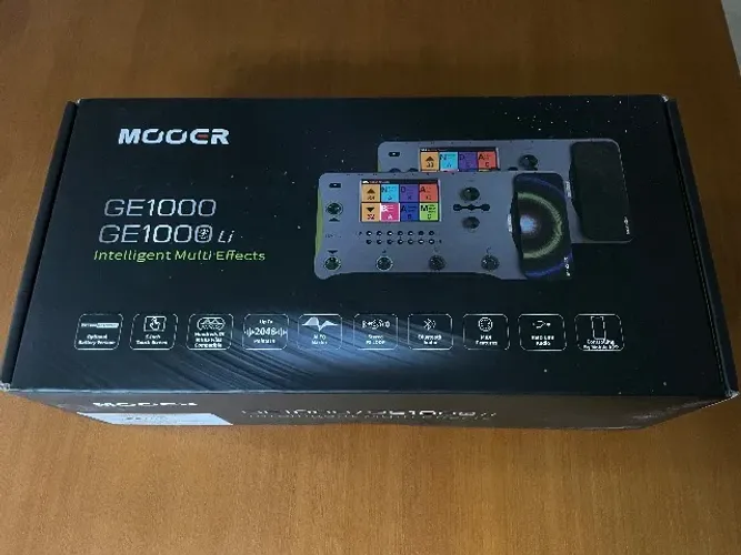 Pedaleira Mooer GE1000 - Nova, Caixa Lacrad