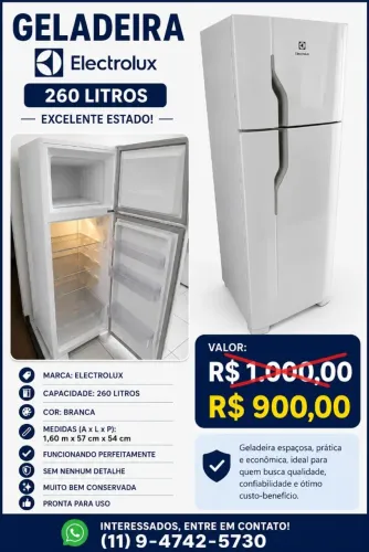 Refrigerador Electrolux